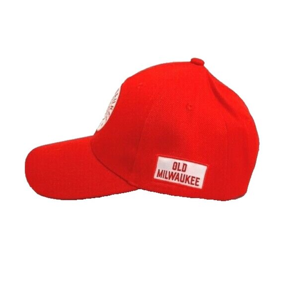 NEW OLD MILWAUKEE LOGO SNAP BACK STYLE BALL CAP - Picture 2 of 3